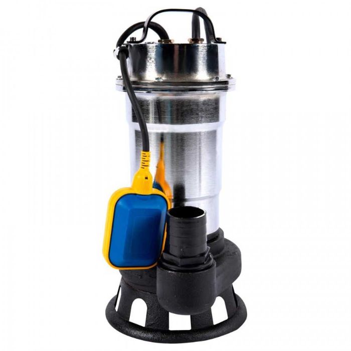 Pompa de apa murdara din inox (WC, fosa, hazna) cu tocator si plutitor