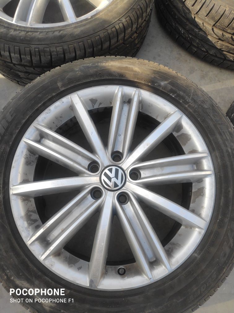 Джанти с Гуми 18 цола 5x112 Vw Tiguan / Фолксваген Тигуан