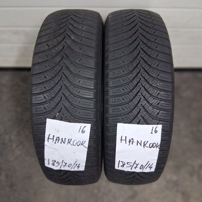2×185/70/14 M+S.HANKOOK.Stare excelenta.