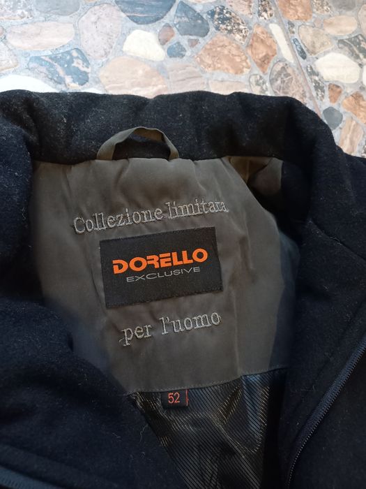 Haina puf piersica exterior matlasata interior . Marime 52-56