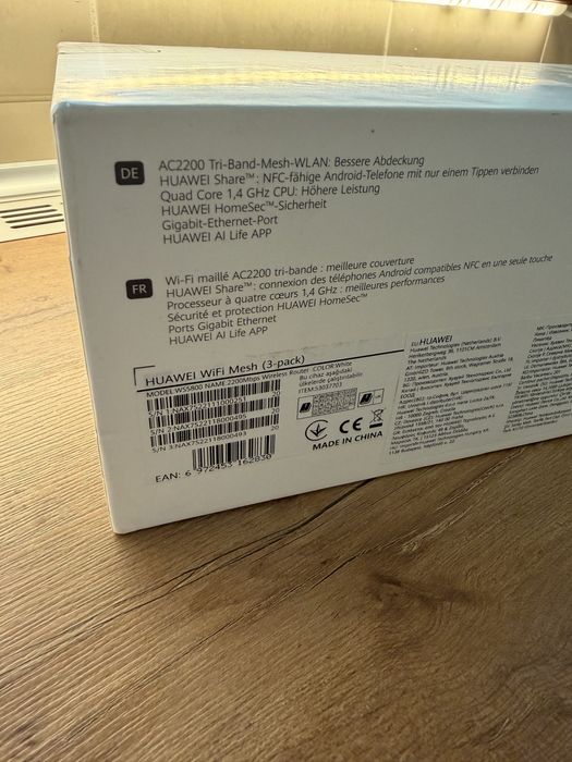 Router Mesh WiFi 5 Huawei WS5800 AC2200 Tri Band Gigabit