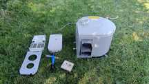 Boiler Truma, model B10 cu functionare pe gaz sau 220v