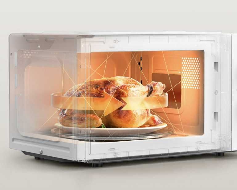 Микроволновка СВЧ печь Xiaomi Microwave Oven 20 л Mikroto'lqinli pech