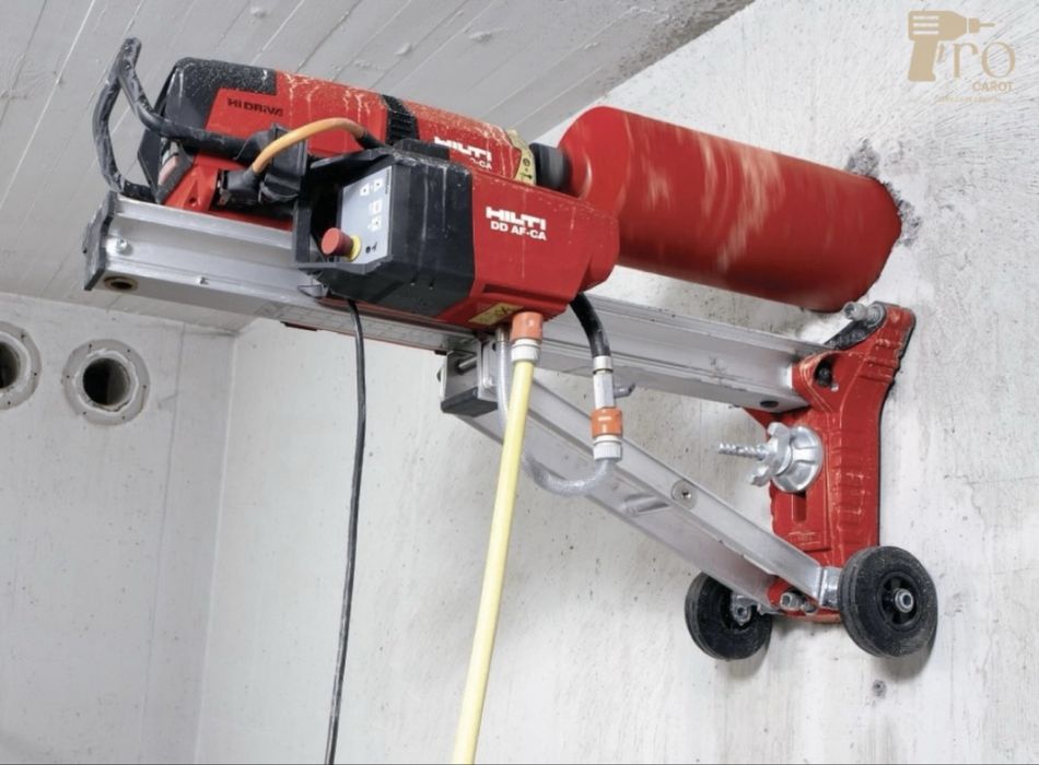 Servicii de carotaj  Carotari gaura hotă centrale aerisire Alba Sibiu