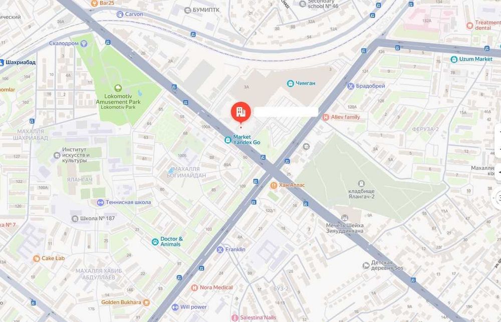 Yui  1 комнатная 39м2 квартира ЖК Чимган Хиллс ЭКОбазар