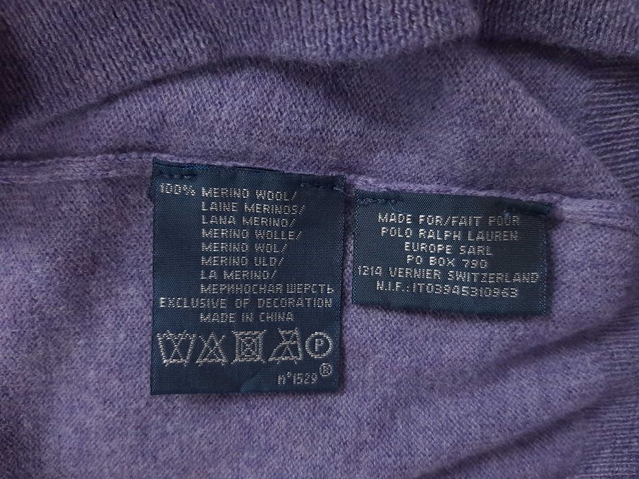 Polo Ralph Lauren - Оригинален мъжки пуловер от вълна размер L