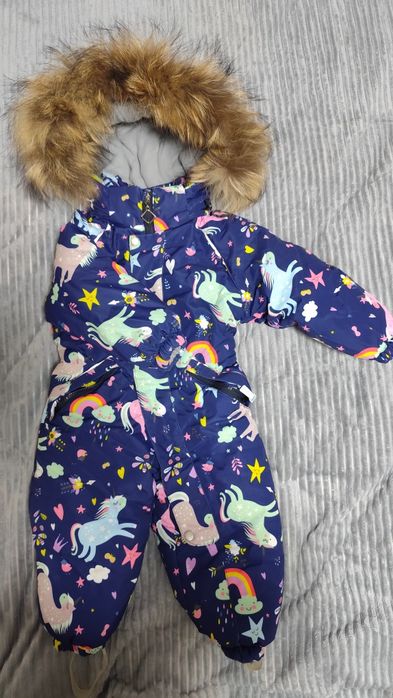 Зимний комбинезон на девочку