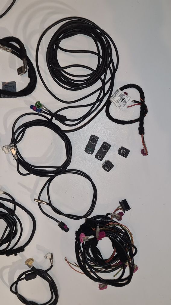 Cablu coaxial camera, display CIC, USB, NBT BMW E90 E60 F10 F01 E70 F3