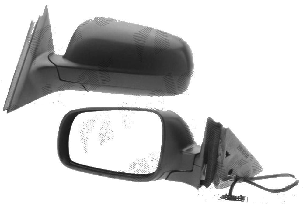 Oglinda exterioara Vw Passat, Sedan+Combi (B5) 01.1998-2002 Stanga, Crom, electrica, Cu incalzire, carcasa prevopsita, grunduita, Asferica, View Max, Model Mare, cu 5 pini