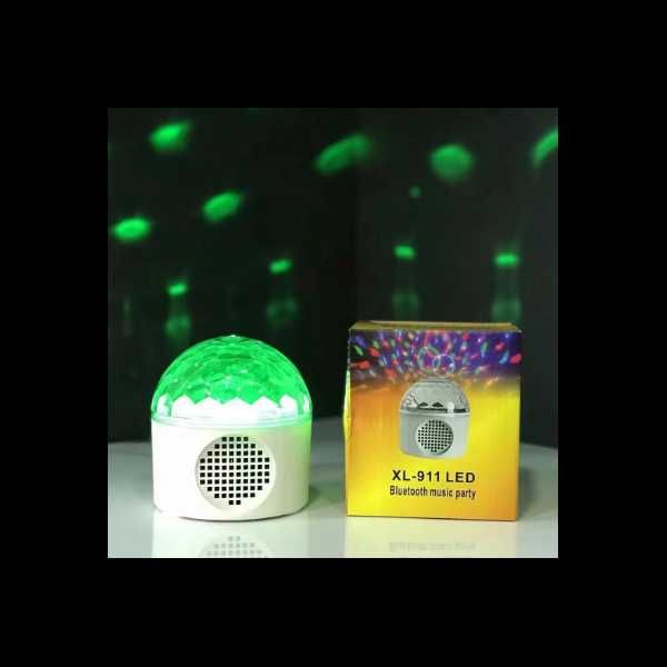 Преносима LED нощна диско лампа с Bluetooth колонка XL-911