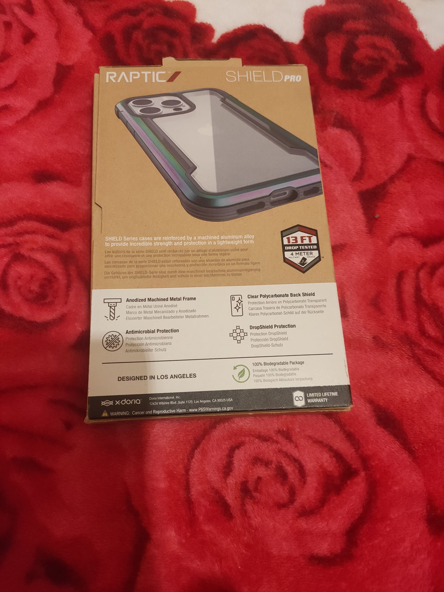 Husa Raptic Shield din aluminiu Compatibila cu iPhone 13Pro Max, husa