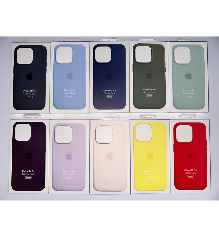 Husa carcasa silicon Apple Silicone Case iPhone 14 15 Plus Pro Max