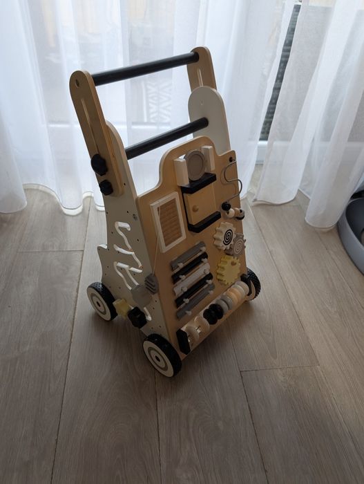 Antemergator lemn natural