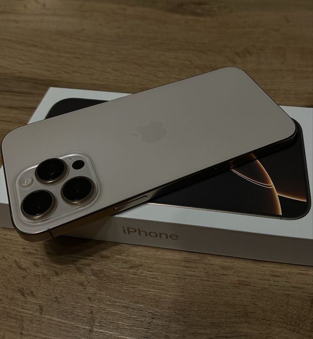 Iphone 16 pro max - 512GB Desert titanium