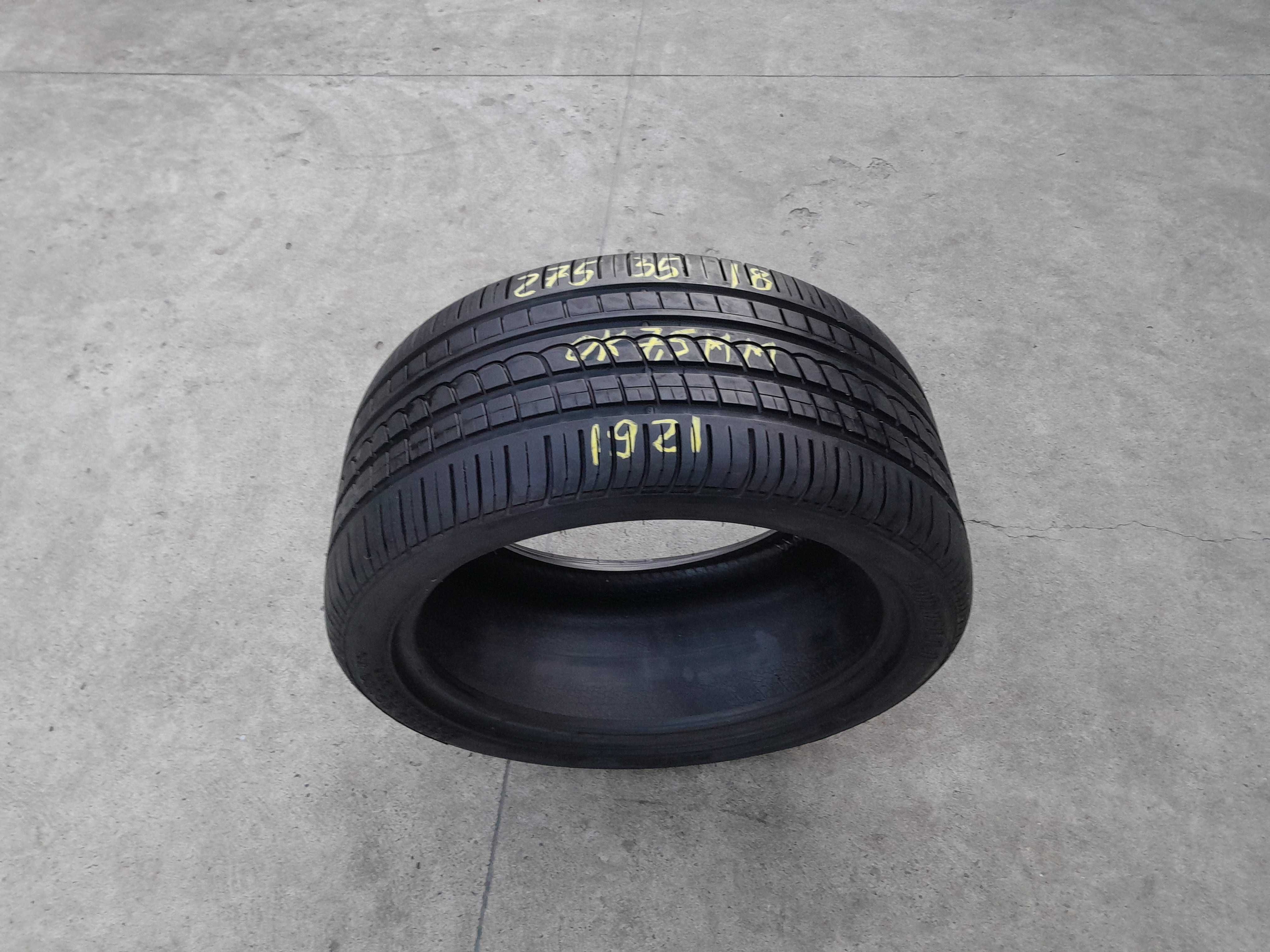 O anvelopa de vara 275 35 18 pirelli p zero rosso profil 7,5 mm 1921