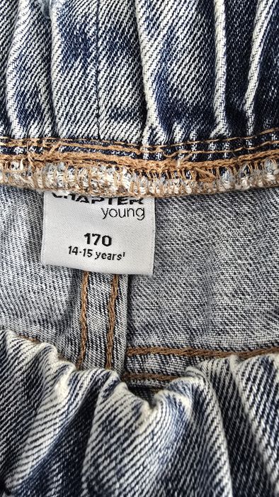 Blugi/Jeans tip paperbag, Chapter young, 170(14-15 ani)