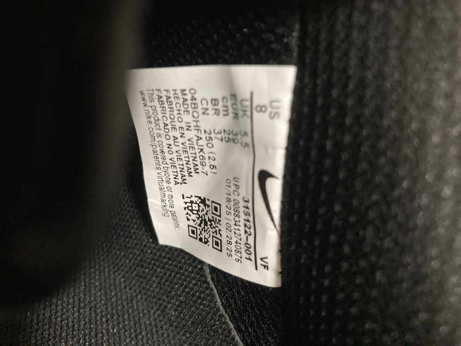 AirForce 1 black nepurtati