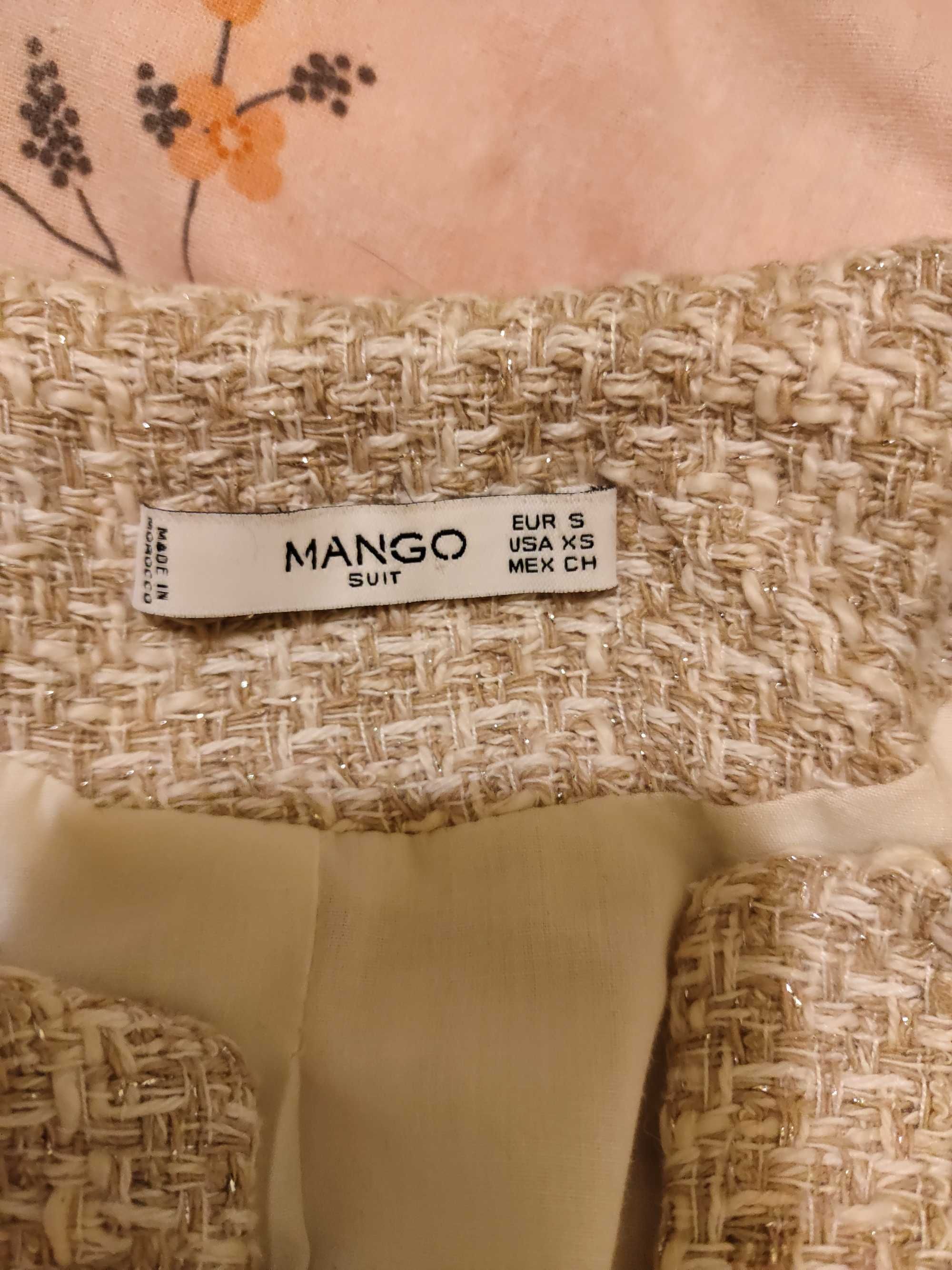 Дамско сако на Mango, екрю