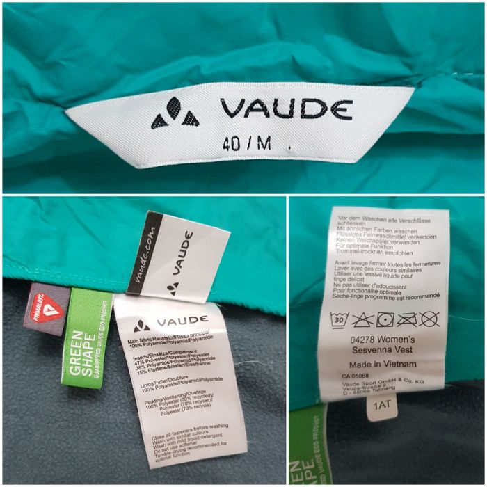 Vestă hibridă versatilă Vaude Sesvenna Primaloft, Nr. 40 sau M (lady)
