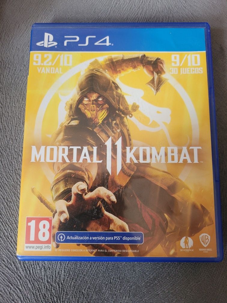 Mortal Kombat 11 диск на пс4