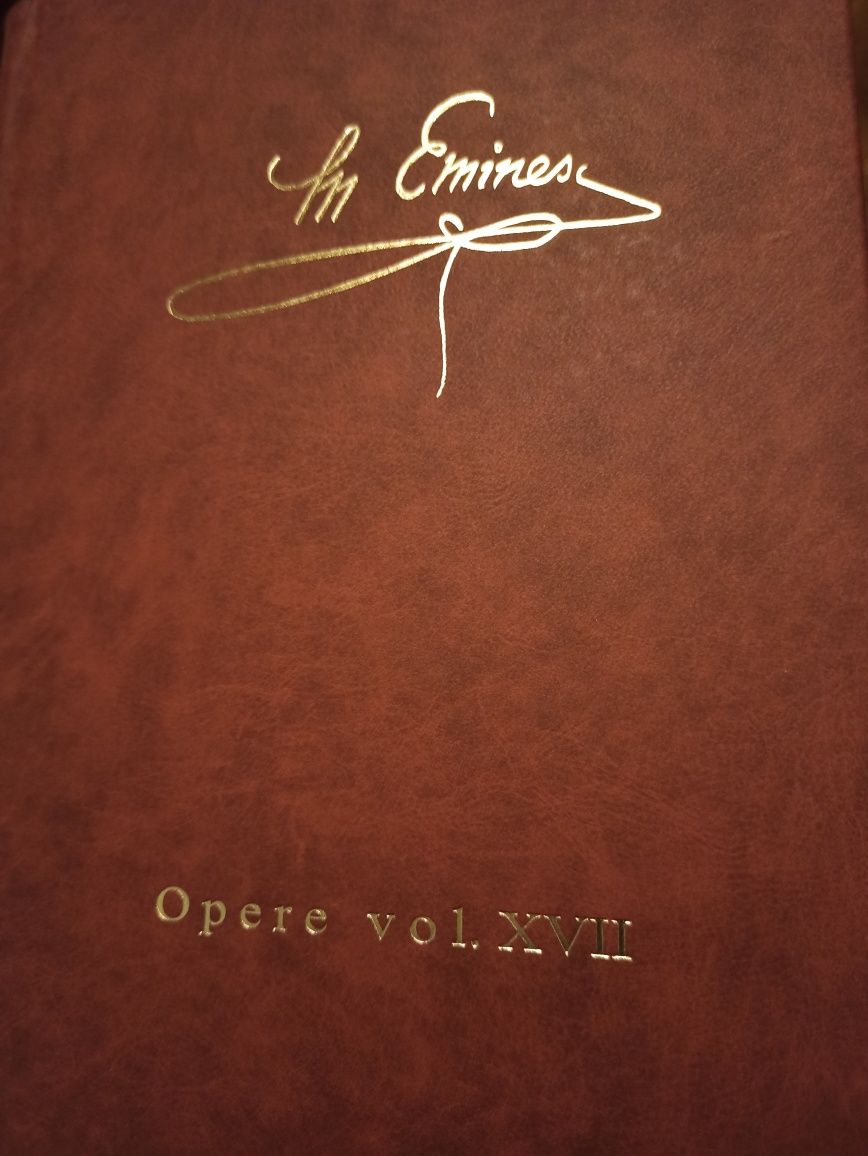 Mihai Eminescu Opere vol.XVII Viata, Opera, Referinte, Bibliografie+CD