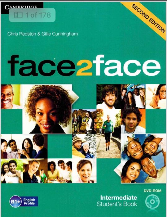 Учебник по английски face2face