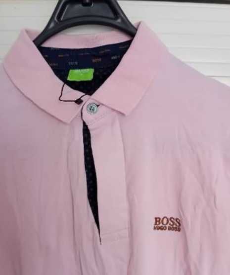 Чисто нова фланелка с яка Hugo Boss