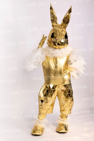 Продам новый ростовой костюм ростовая кукла (Золотой Зайчик)