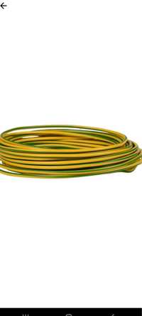 Cablu lițat galben verde 1x10mm