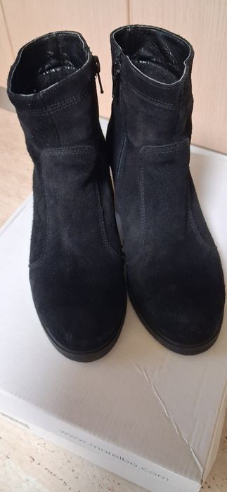 Ghete cu toc piele marimea 35