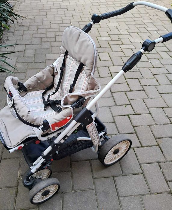 Carut pentru copil, 2 in 1, fabricatie germana Hartan Racer