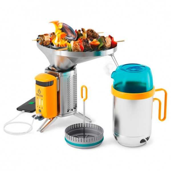 Mini soba camping Biolite - set complet (nou)