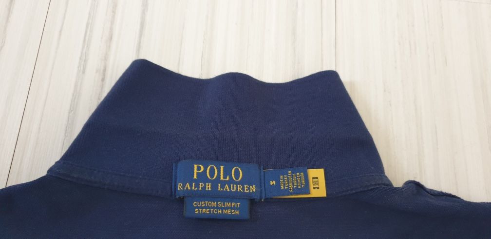 POLO Ralph Lauren Pique Cotton Slim Fit Stretch M НОВО ОРИГИНАЛ Тениск