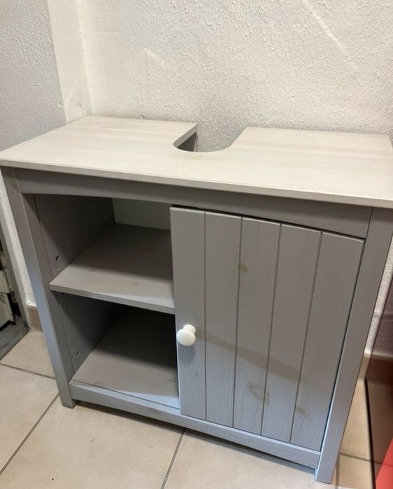 Mobilier Baie - Dulăpior chiuvetă - Lemn Masiv - Germania