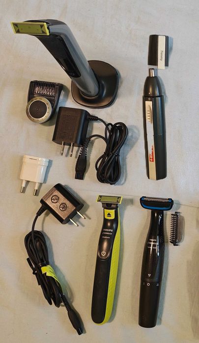 Vând aparate Philips One Blade și Philips Body Groom. Toate 160 Ron.