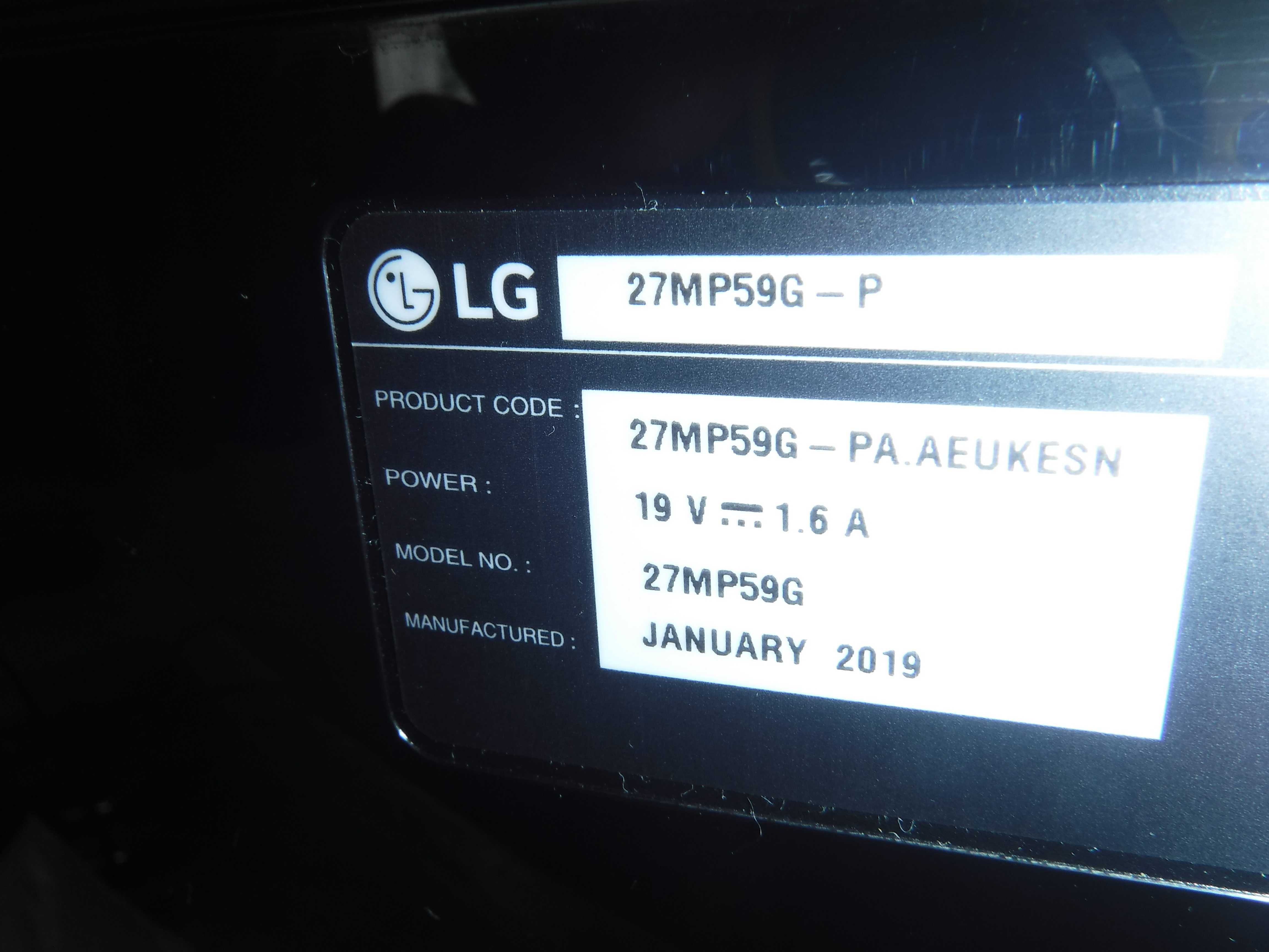 Монитор LG 27MP59G-P