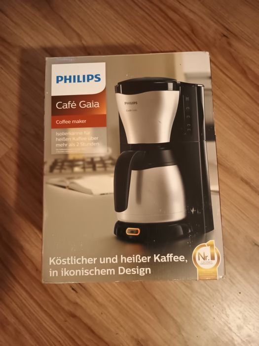 Vând cafetieră Philips Cafe Gaia pentru făcut cafea la filtru.