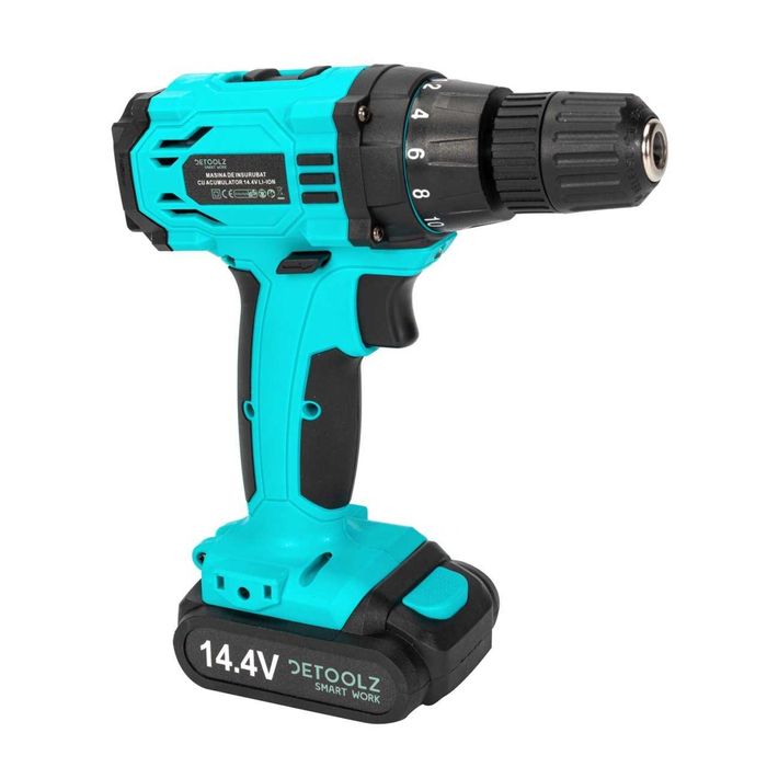 Masina de insurubat cu acumulator 14.4V, Li-ion, Detoolz, DZ-SE110