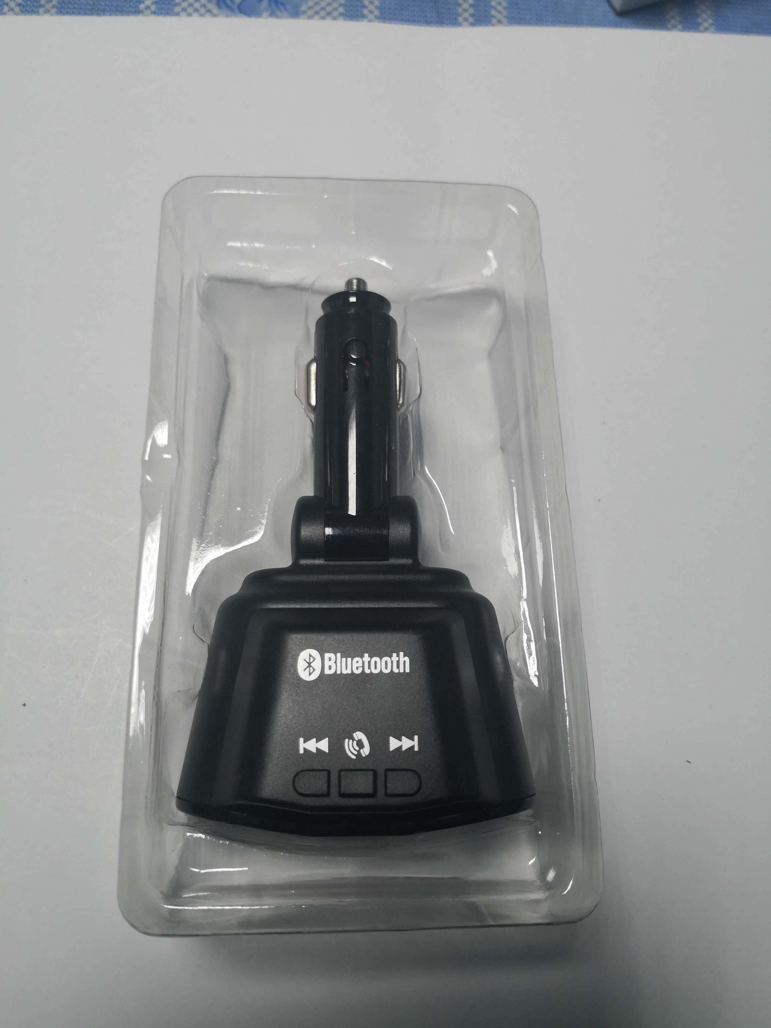 Modulator fm A9 cu bluetooth si adaptor bricheta