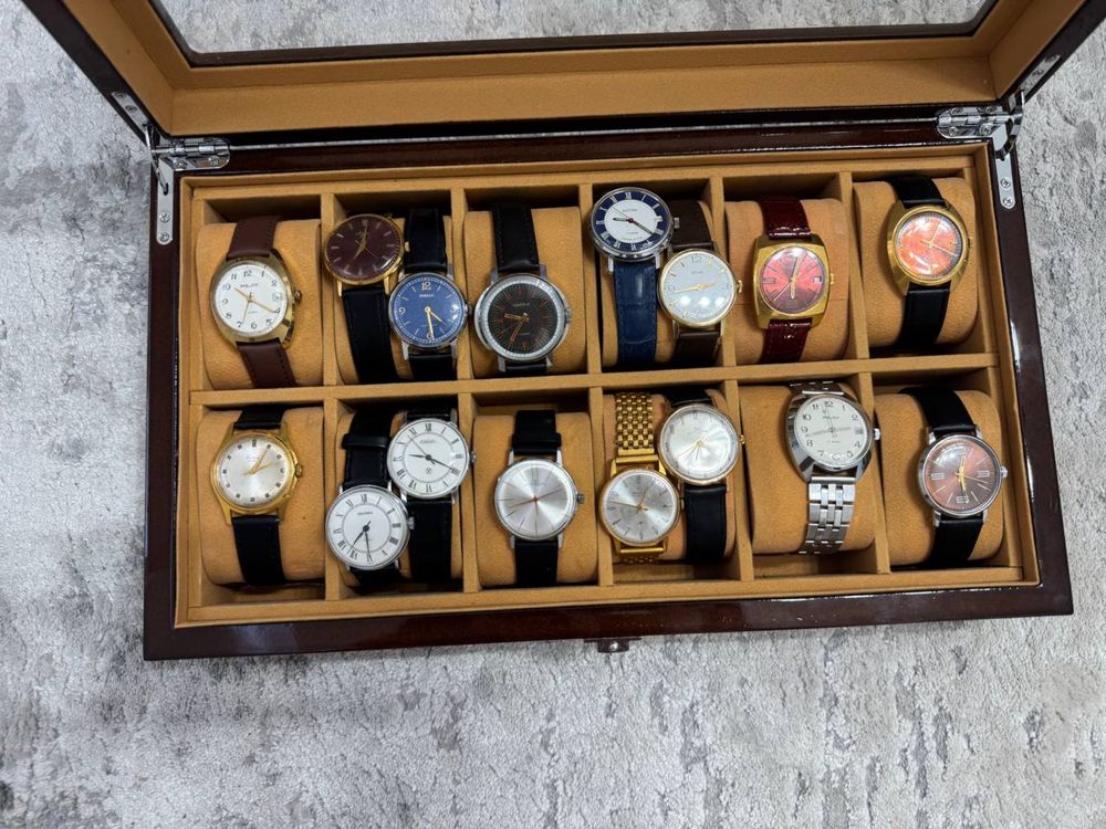 Часы СССР Луч, Молния, Победа, Слава, Ракета, Полёт Raketa Slava, Lucj