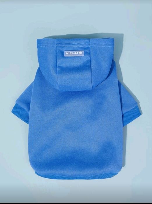 Hanorac albastru catei