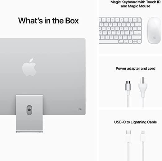 Apple iMac 24" Retina 4.5K M1 8-core/8ГБ /512ГБ SSD - Silver