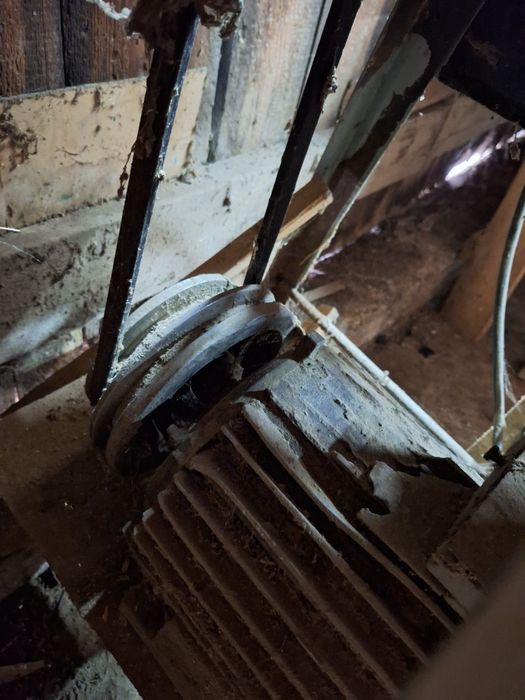 Moara de ciocane cu MOTOR TRIFAZIC.