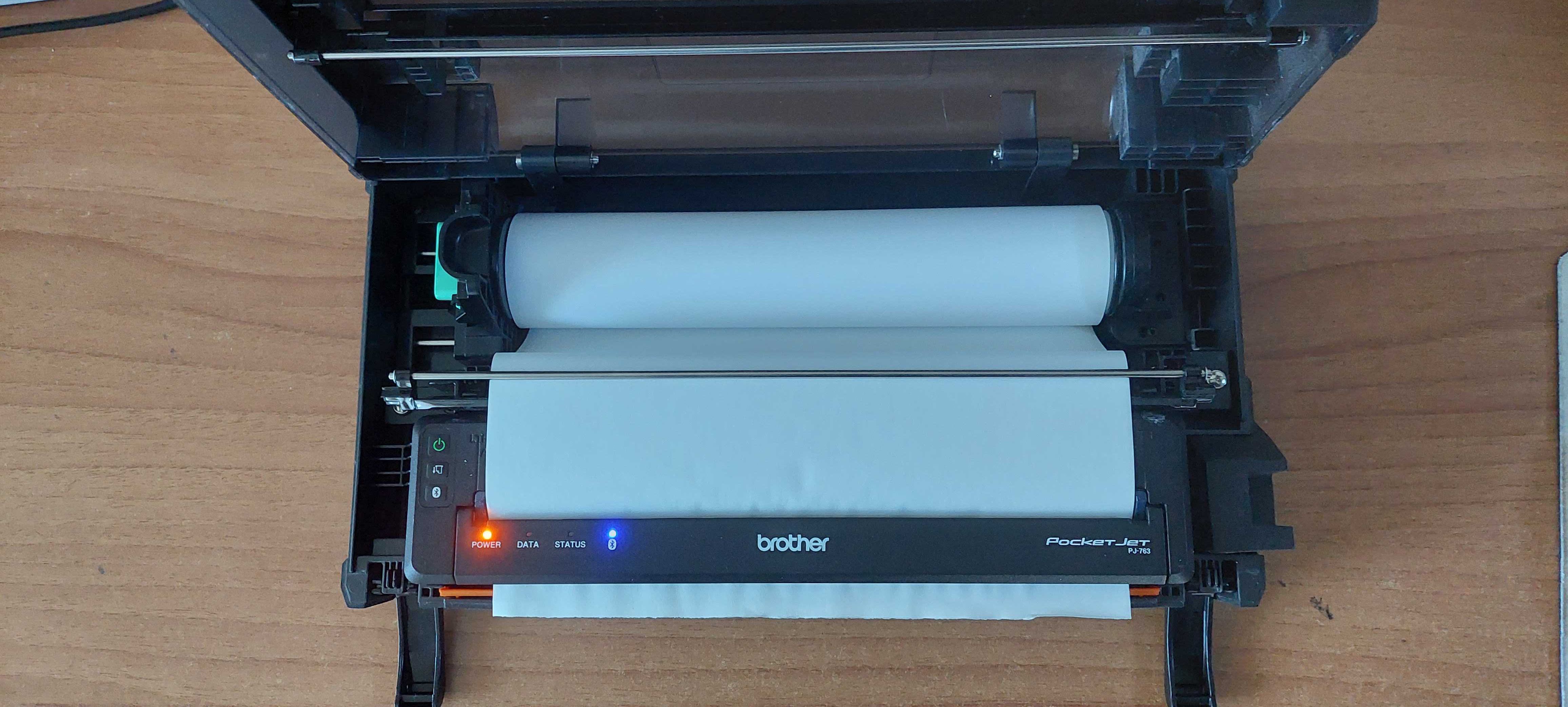 Imprimantă portabila Brother Pj763,Termica, Monocrom, Format A4