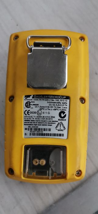 Detector gaze Gas Alert Microclip Defect