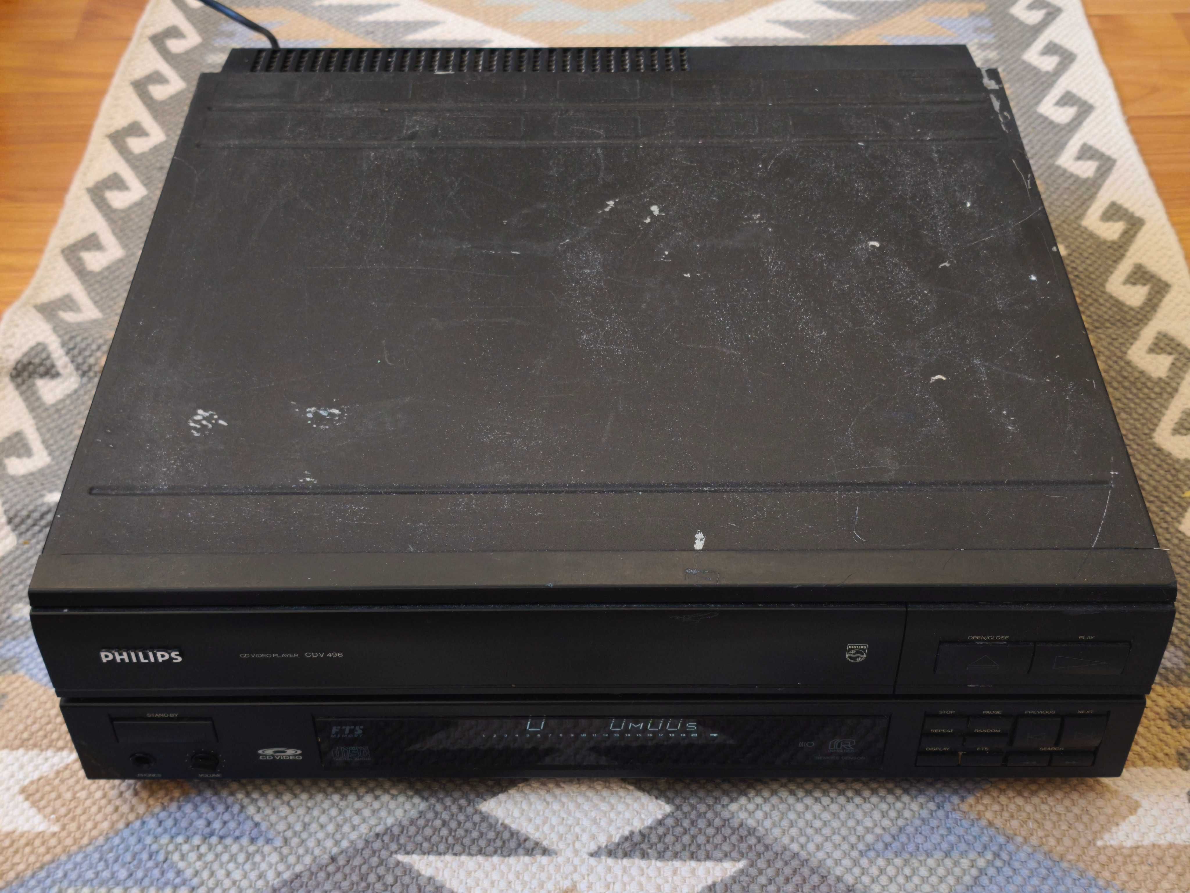 Laser Disc player Philips CDV 496, CD Video