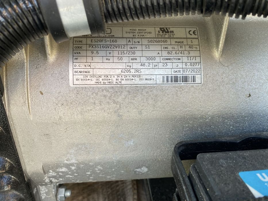 Агрегат 10кв Бензинов Atlas Copco Нов