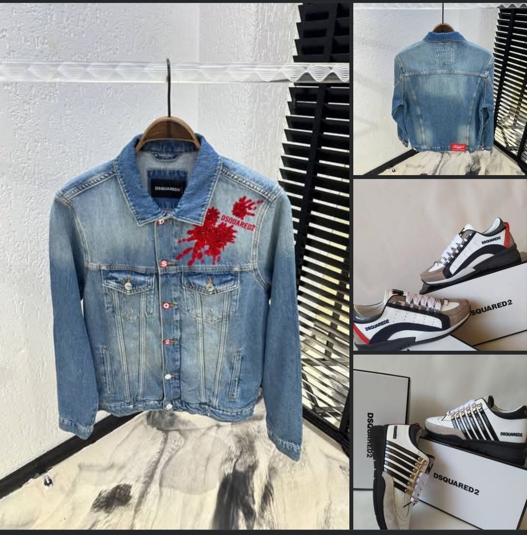 Мъжко дънково яке Dsquared