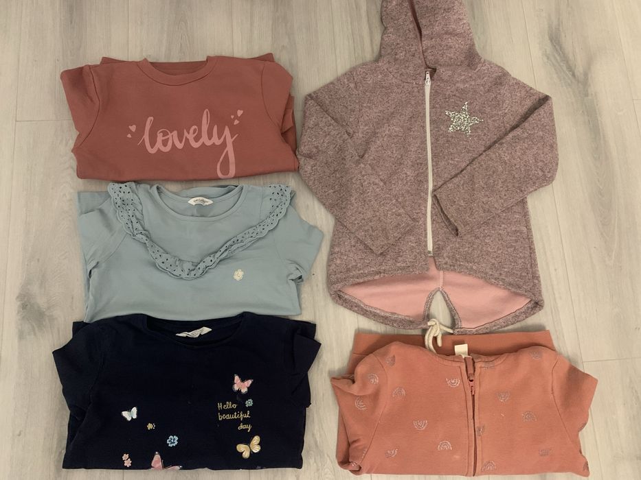 Lot M 128/134 pentru fetite