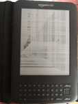 Електронен четец Kindle 3 (за части)